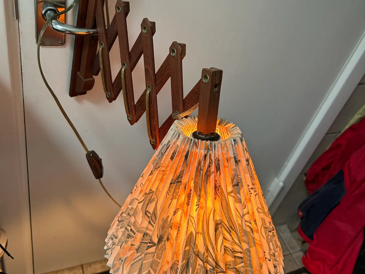 Billede 3 - Vintage saks lampe i teak