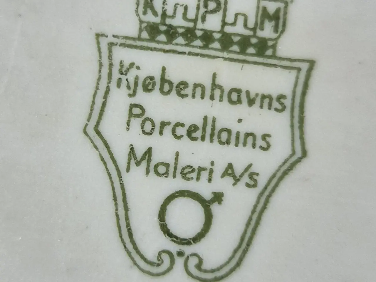 Billede 3 - Københavns Porcelæn Maleri -- Tallerken - fad - su