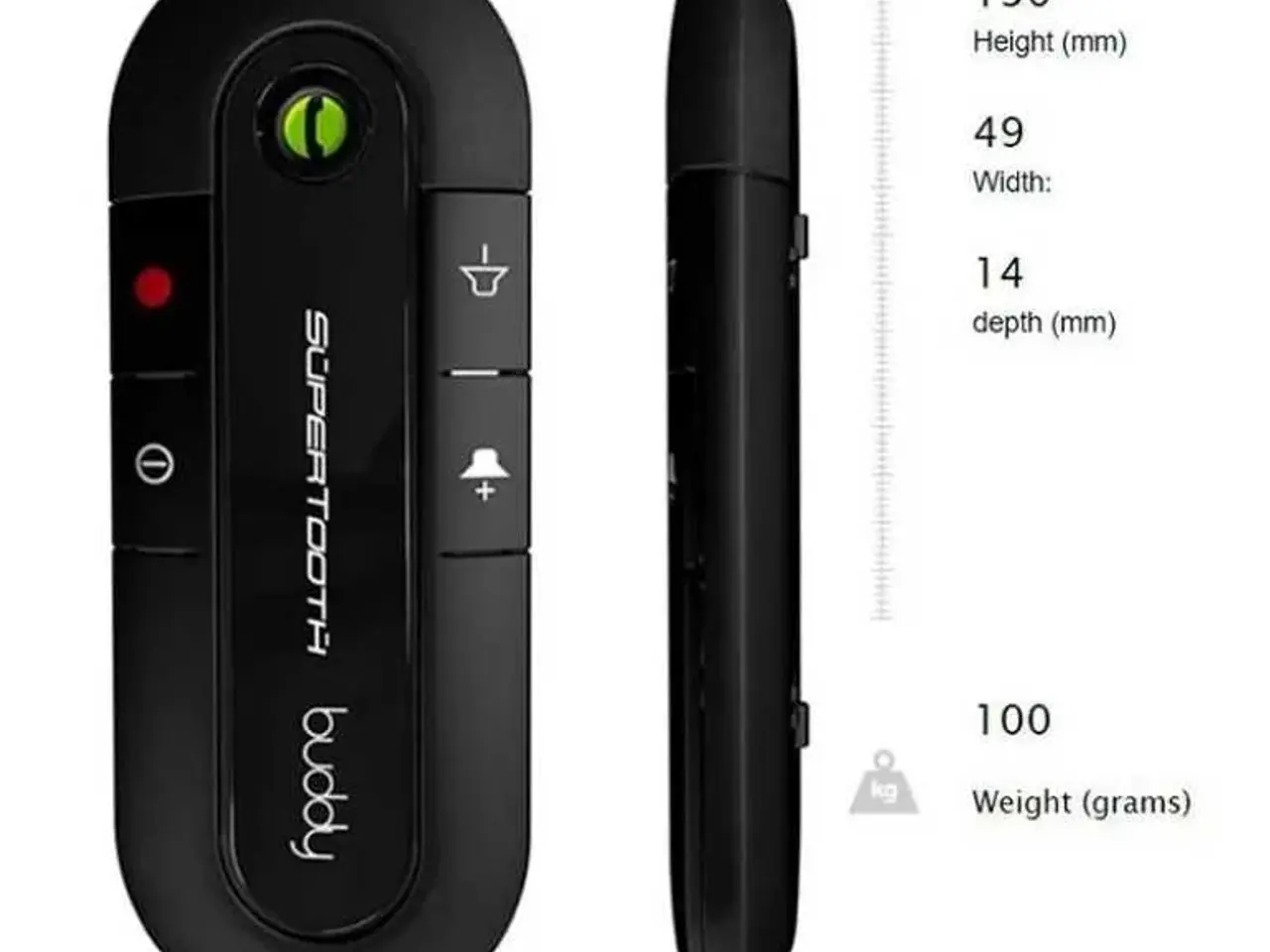 Billede 2 - Supertooth Buddy Bluetooth - Håndfri Telefoni - La