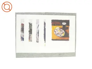 12 litografier af René Nielsen - The Whiteable Suite (40x50cm)