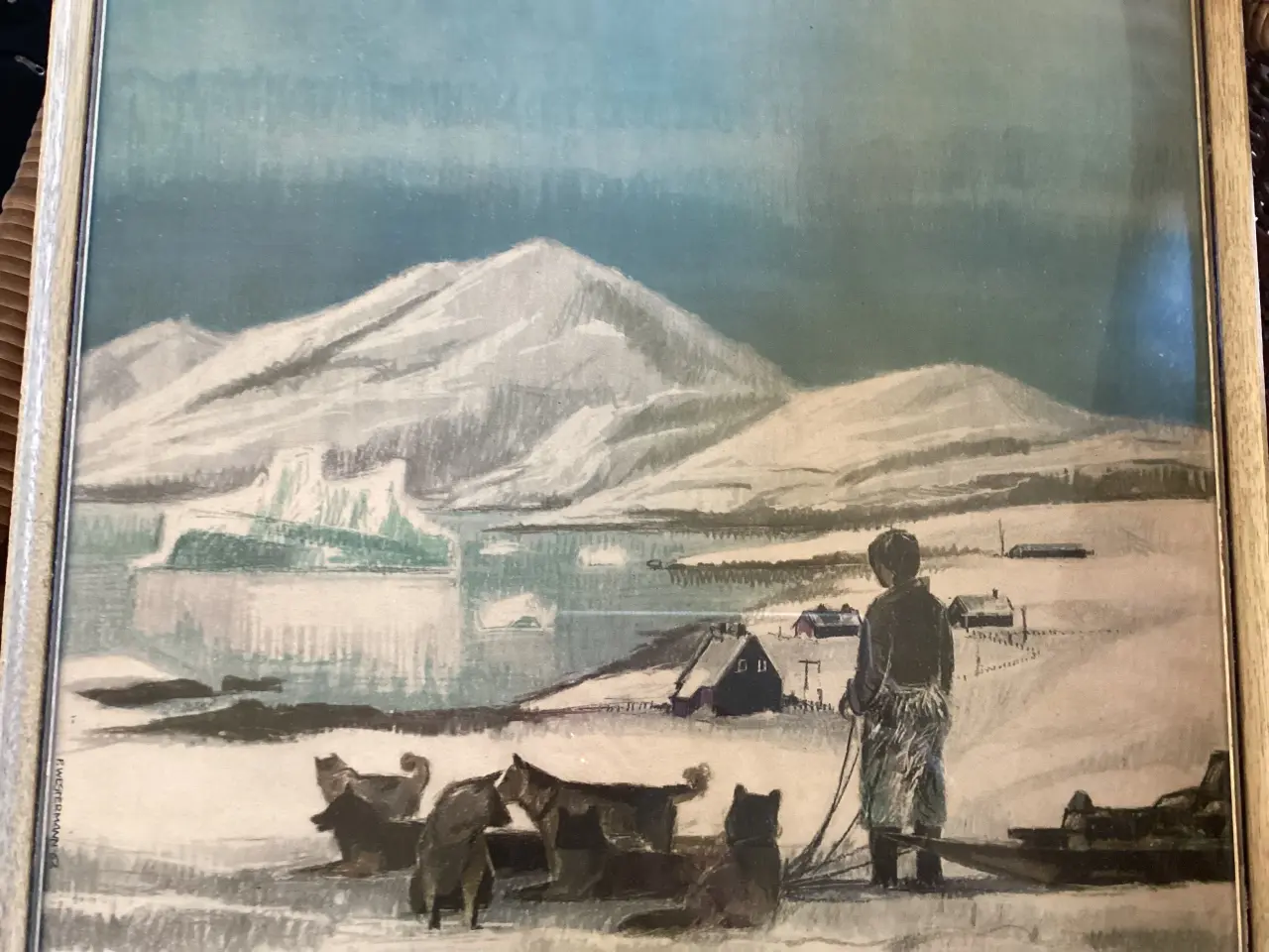 Billede 1 - P. Westermann Grønlansk motiv