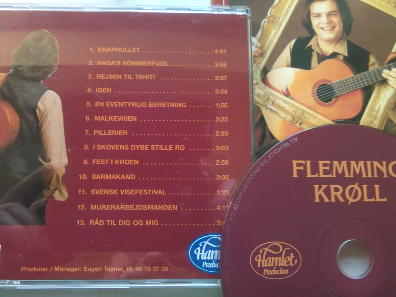Billede 2 - Flemming Krøll: Portræt Af En Troubadour (1979