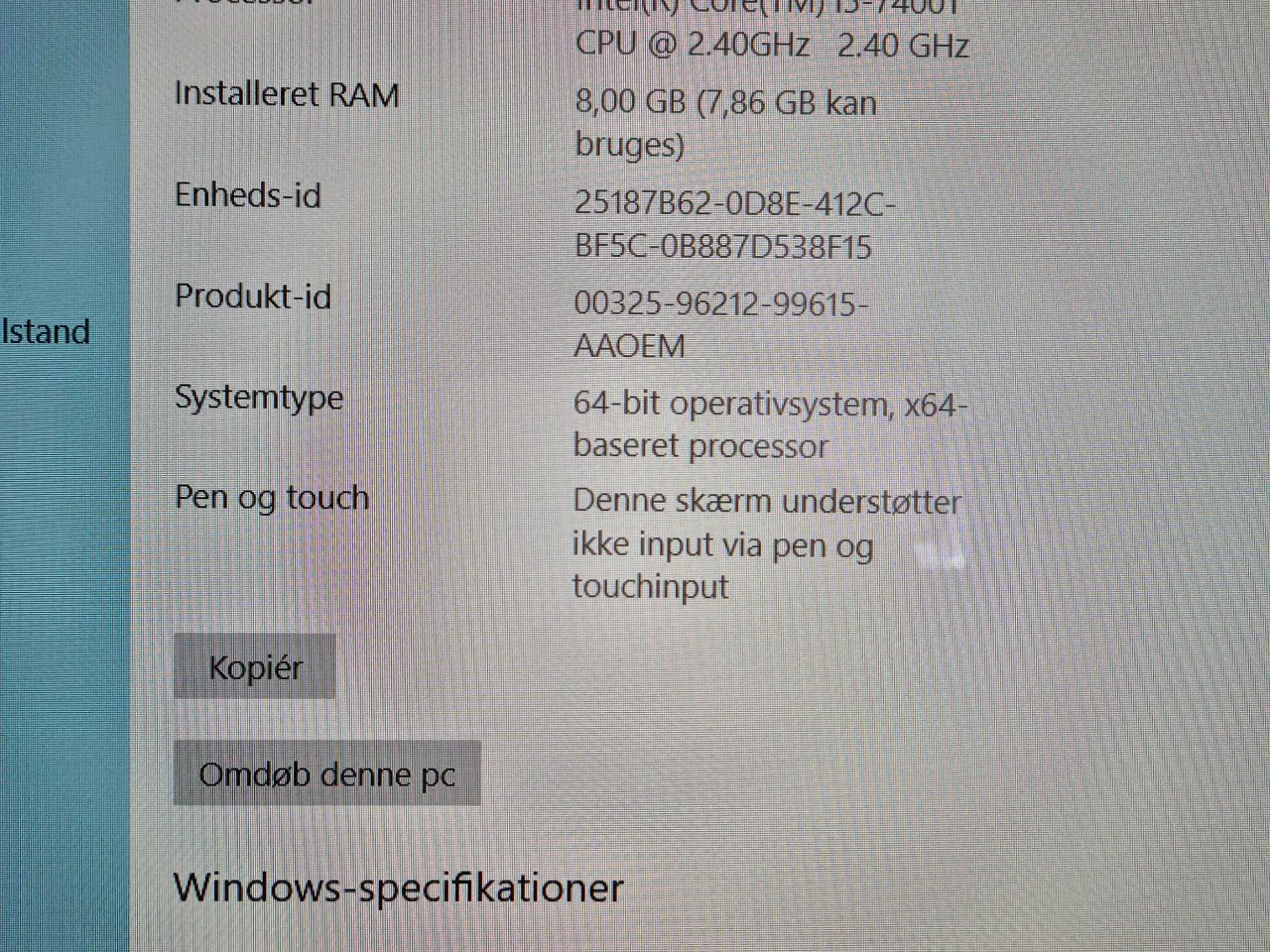 Billede 4 - HP Pavilion All-in-One 27"