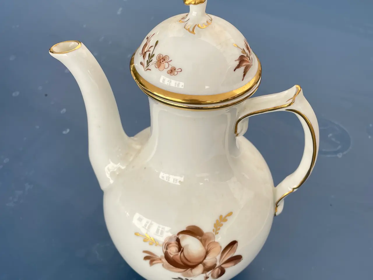Billede 1 - Brun rose kaffekande