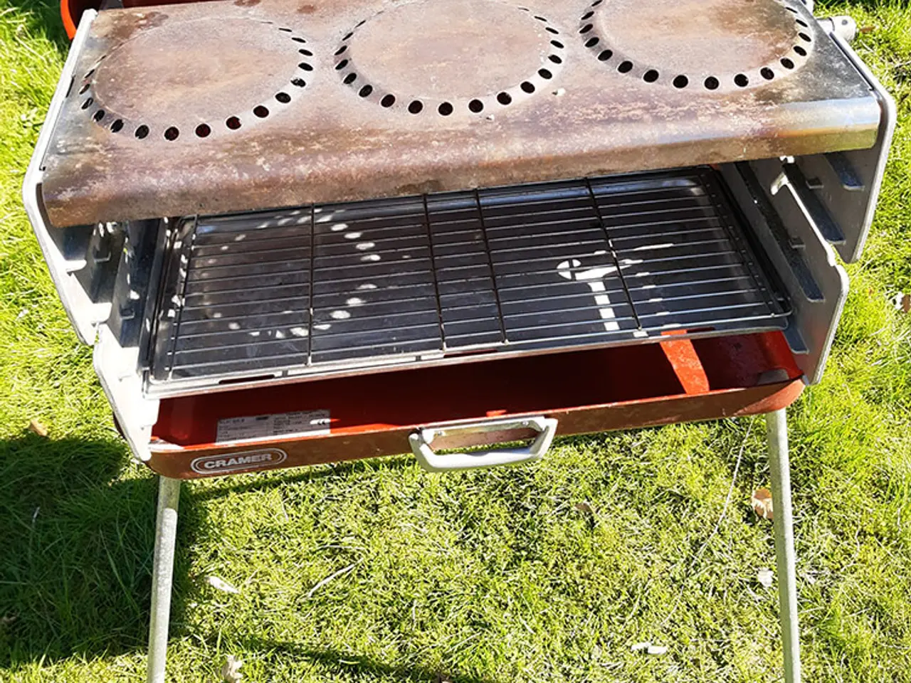 Billede 2 - Klassisk Cramer Gaskuffertgrill.