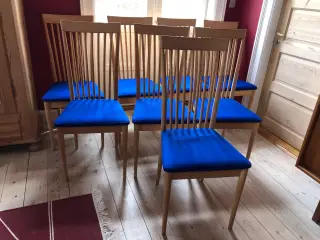 spisestuestole 8 stk.