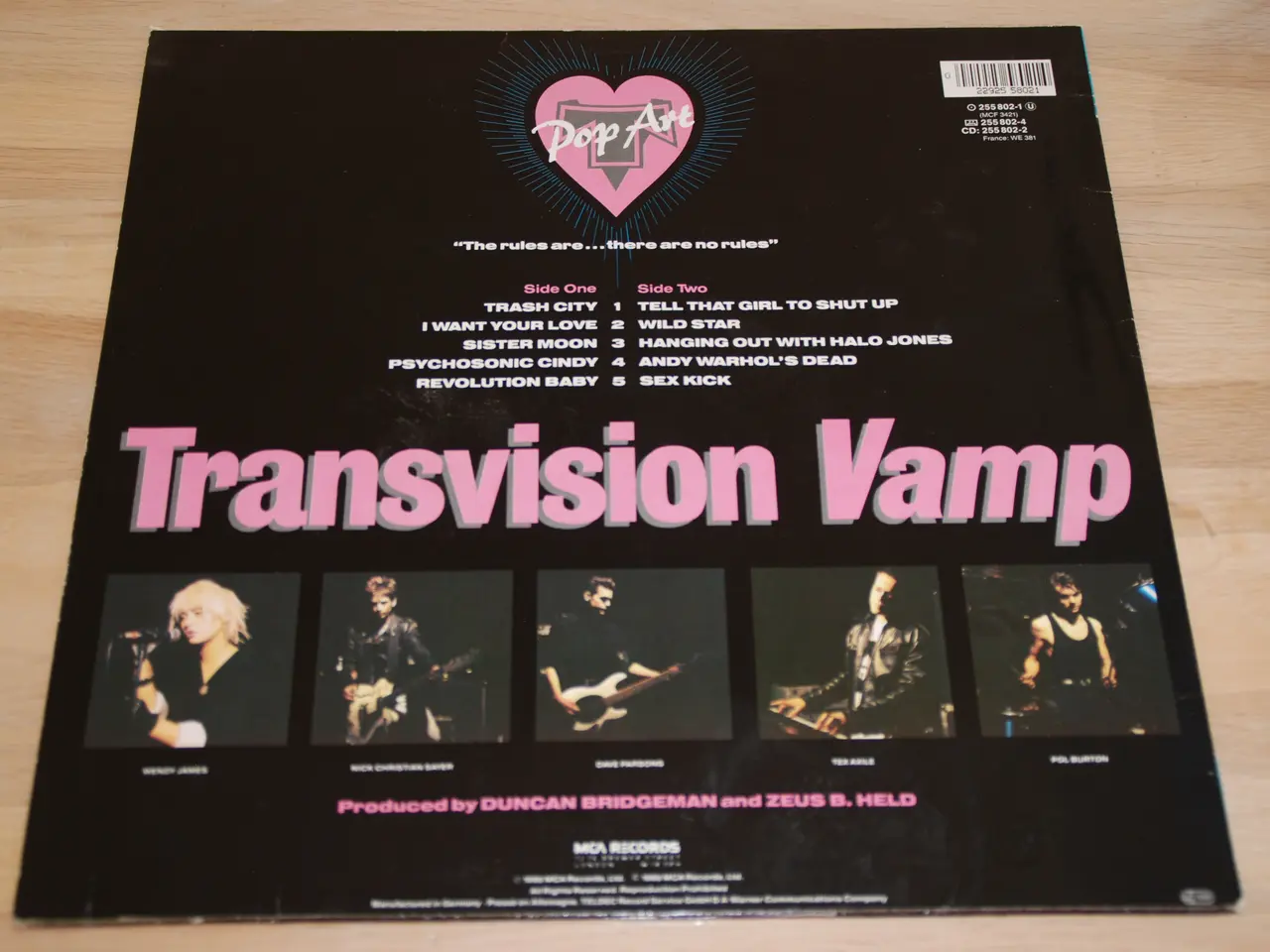 Billede 2 - Lp - Transvision Vamp