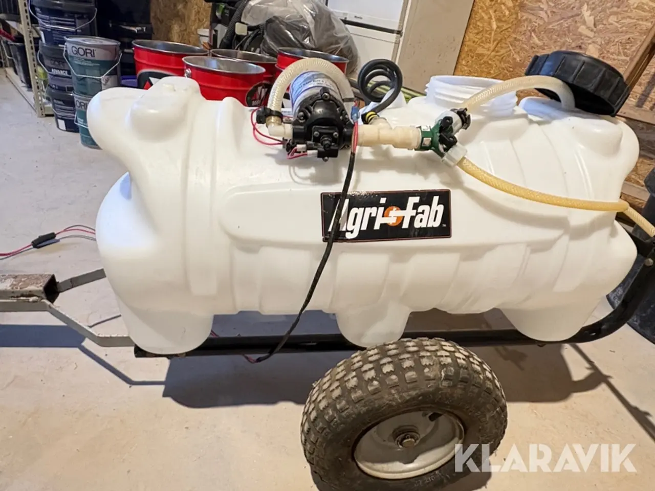Billede 10 - Sprøjtemaskine til ATV 95L Agrifab