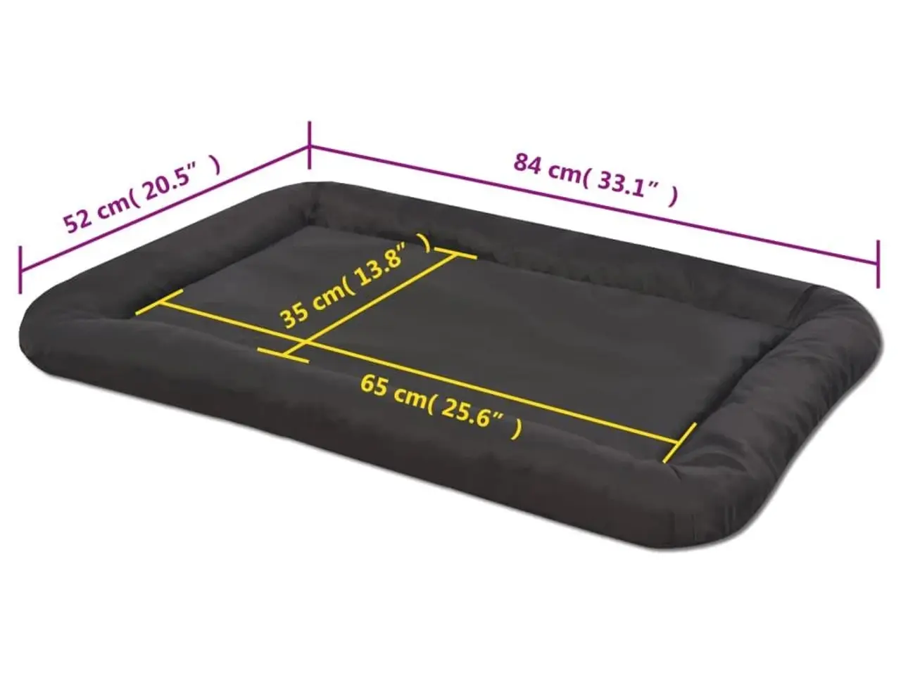 Billede 5 - Hundemadras XL - sort
