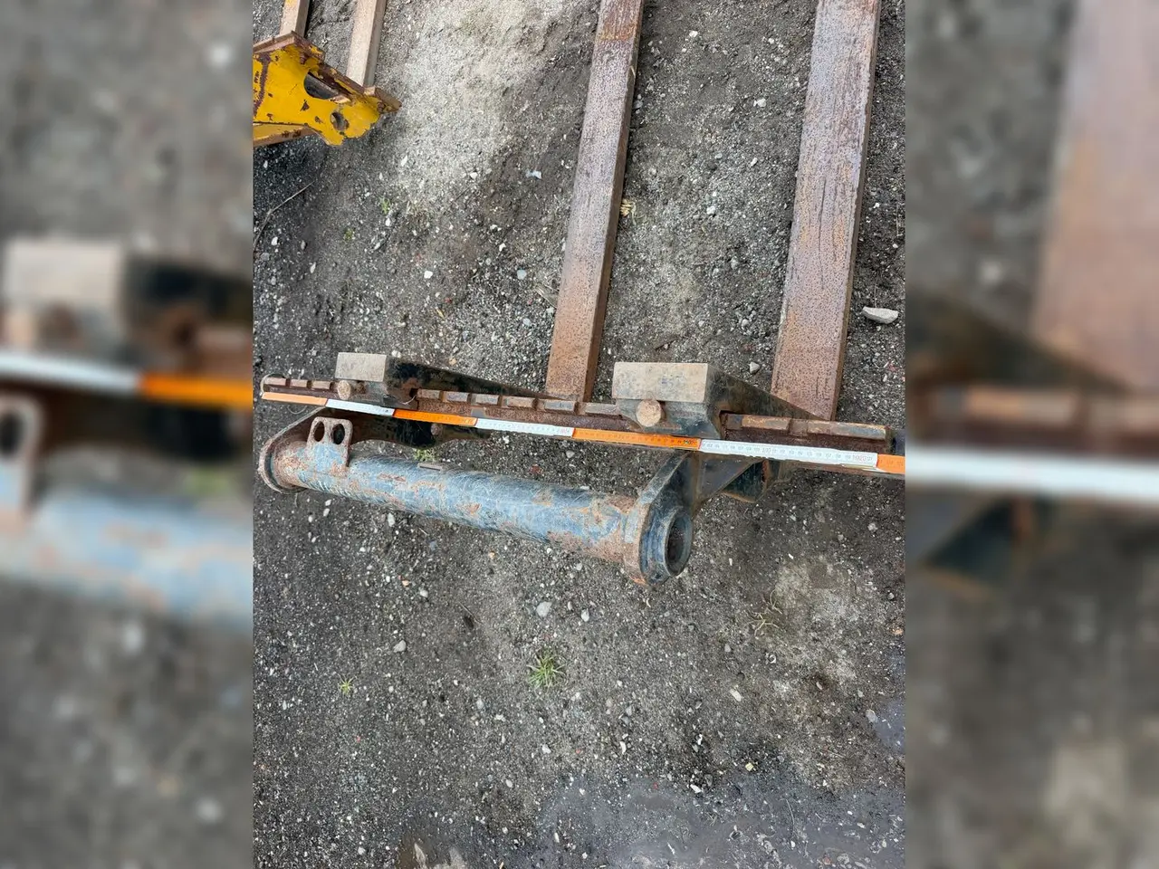 Billede 2 - - - - Pallegafler 120cm ramme og 120 cm gafler - Manitou beslag