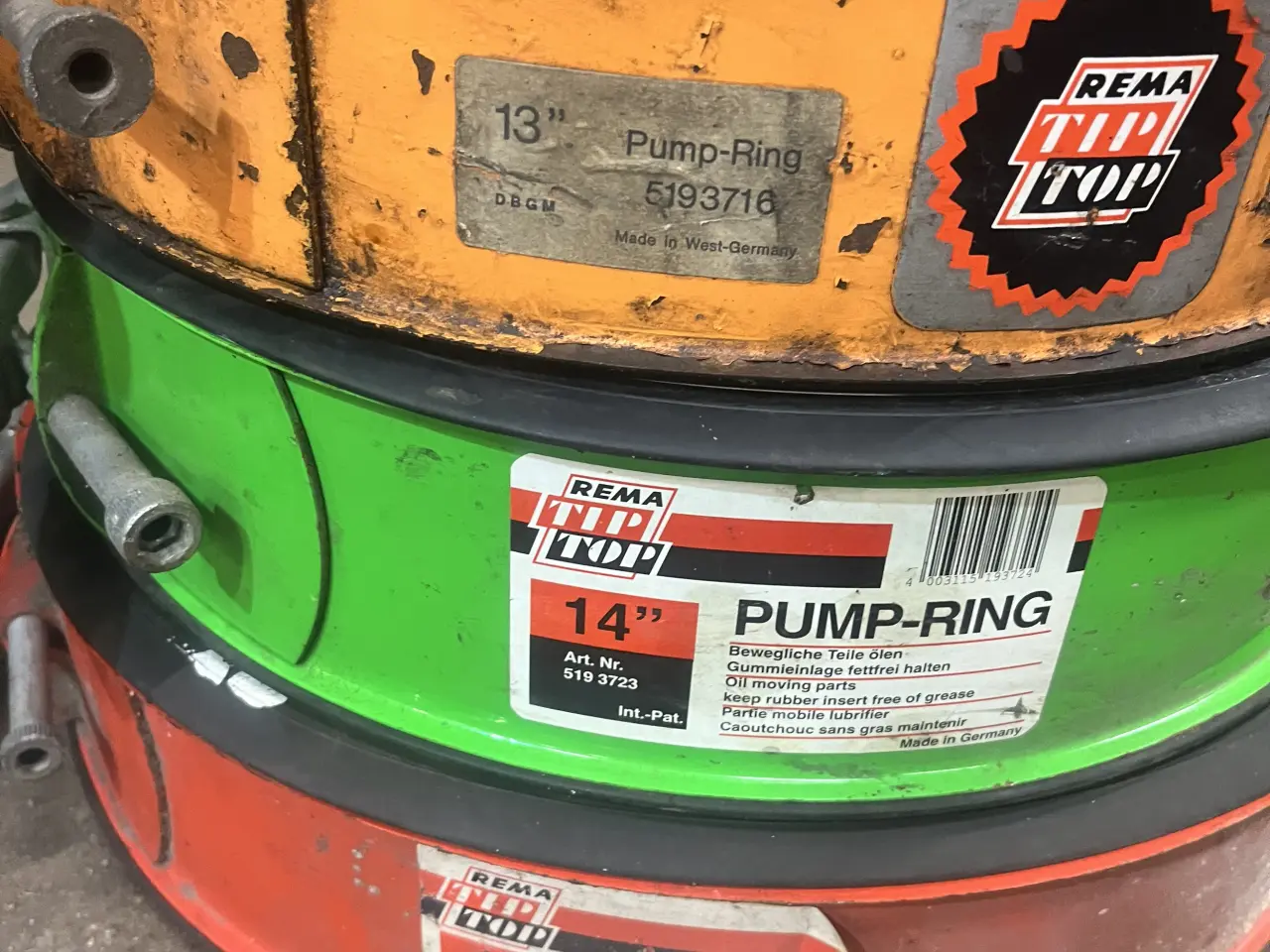 Billede 3 - Pumpe ringe i 13-14-15 tommer