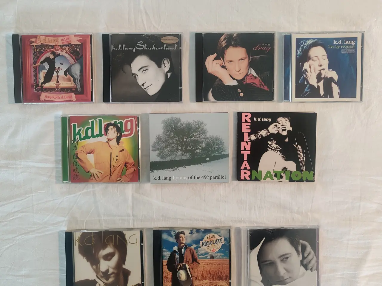 Billede 2 - k.d. lang fra 1987 - 2008 – 10 CD’er