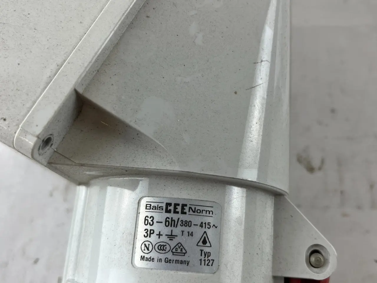 Billede 3 - Bals 1127 CEE Norm 63A 3P+PE 6h 380–415V Wall