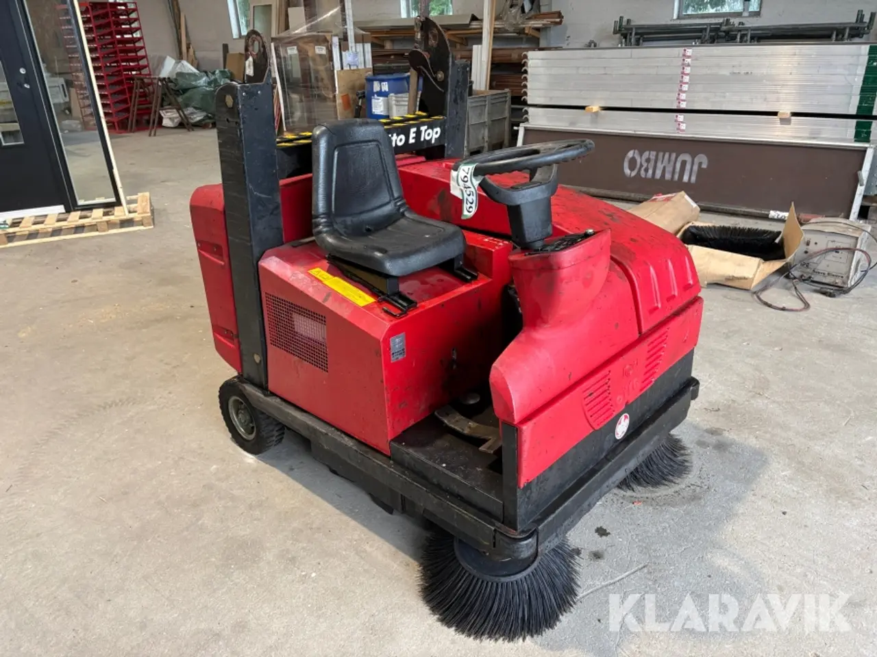 Billede 7 - Fejemaskine Motoscopa RCM otto E Top