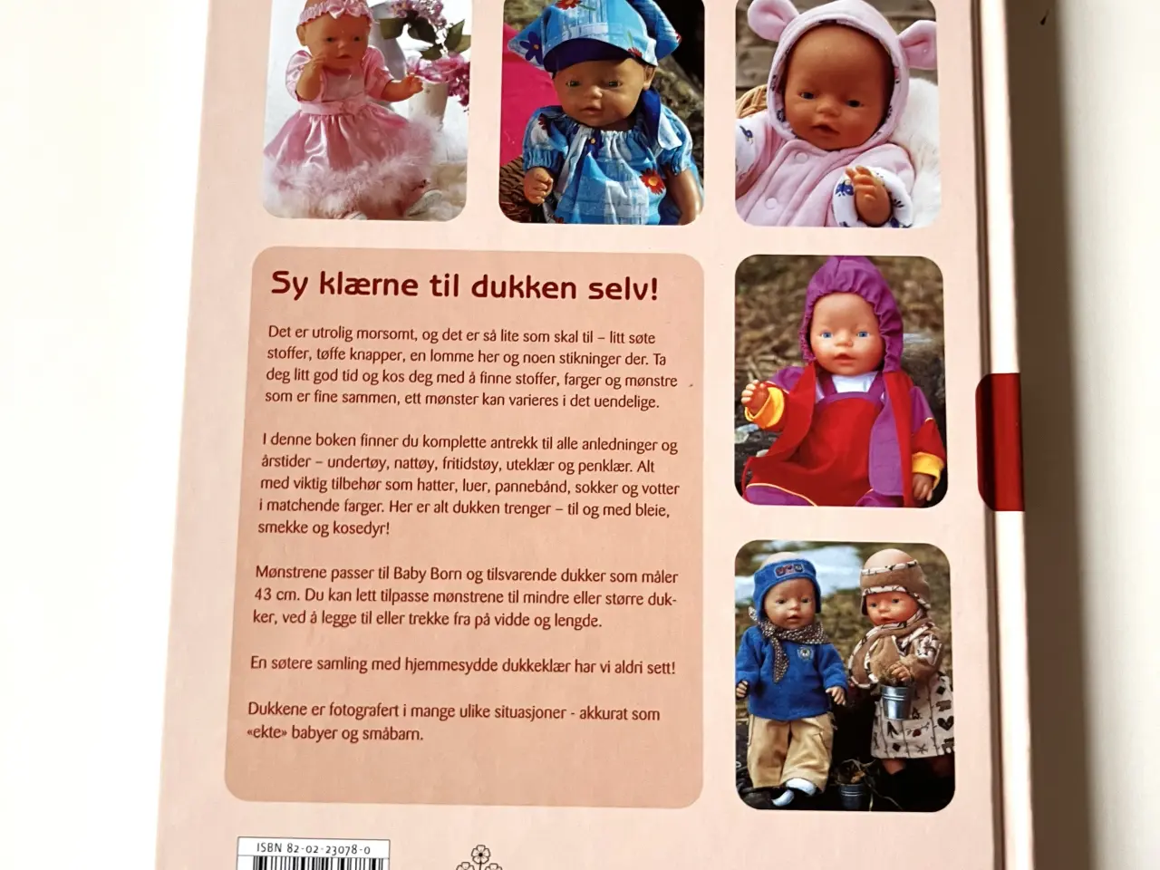 Billede 2 - Sy dukkeklær. Av Anne Grethe Gaaserud (Norsk)