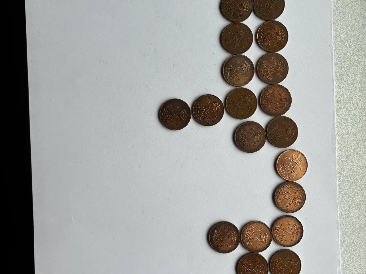 Billede 3 - Danske 5 ører, 69 styk
