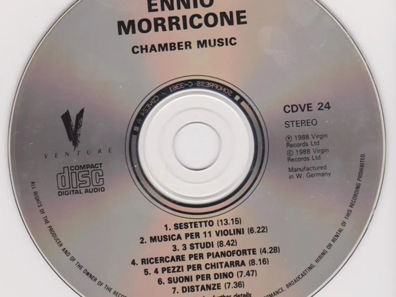 Billede 2 - Ennio Morricone – Chamber Music – CD
