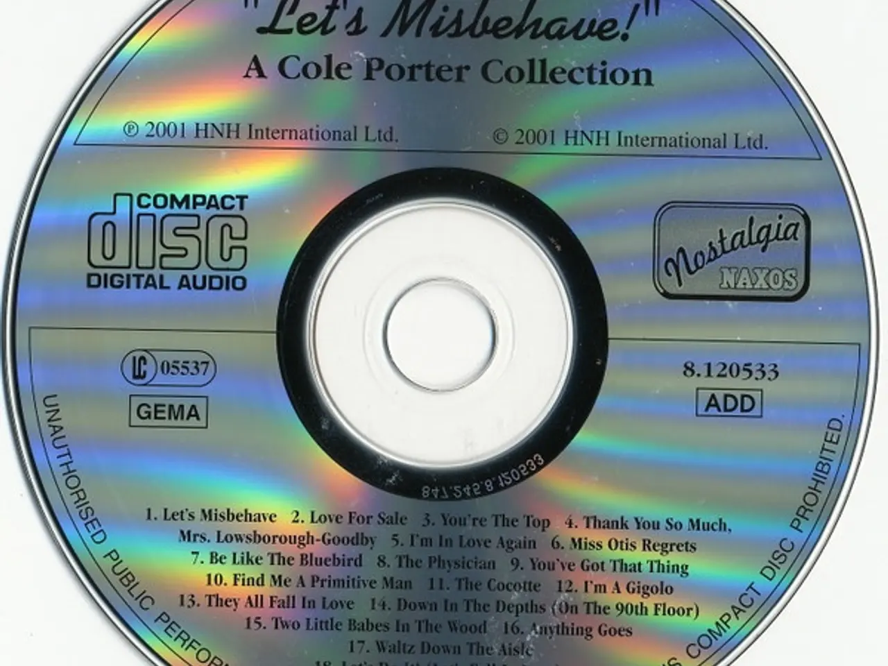 Billede 3 - Cole Porter – Let's Misbehave! (A Cole… – CD