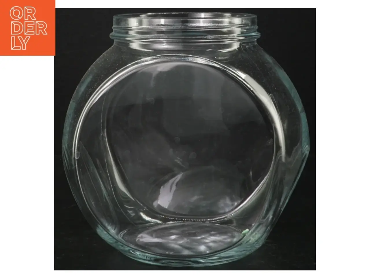 Billede 1 - Glas opbevaringskrukke (str. H 17 cm)