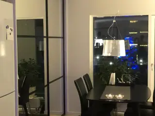 KVIK spejl skydelåger i sorte aluminiums spro