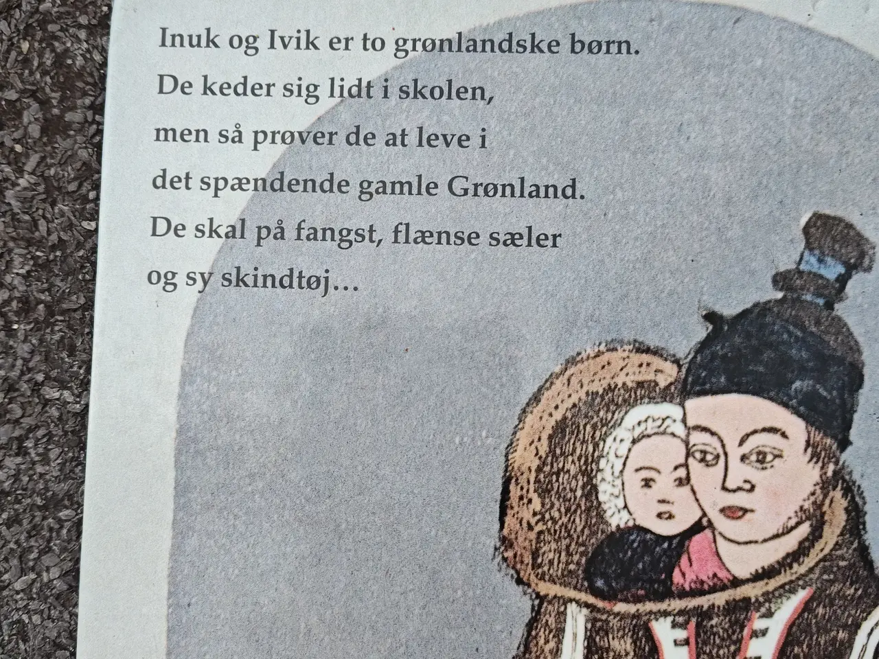 Billede 2 - Inuk og Ivik i det gamle Grønland BOG