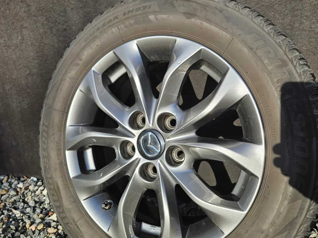Billede 2 - Originale 16" Mazda fælge.
