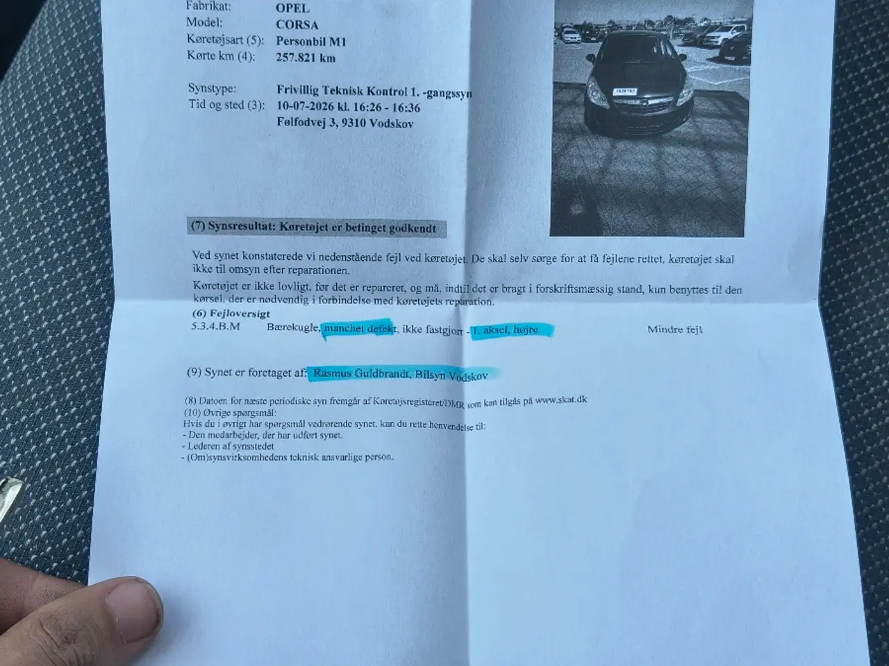 Billede 6 - Ny synet Opel Corsa D cdti