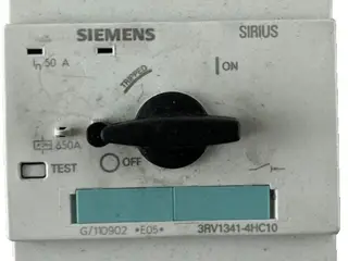 Siemens 3RV1341-4HC10 Sirius Motor Protection 50A