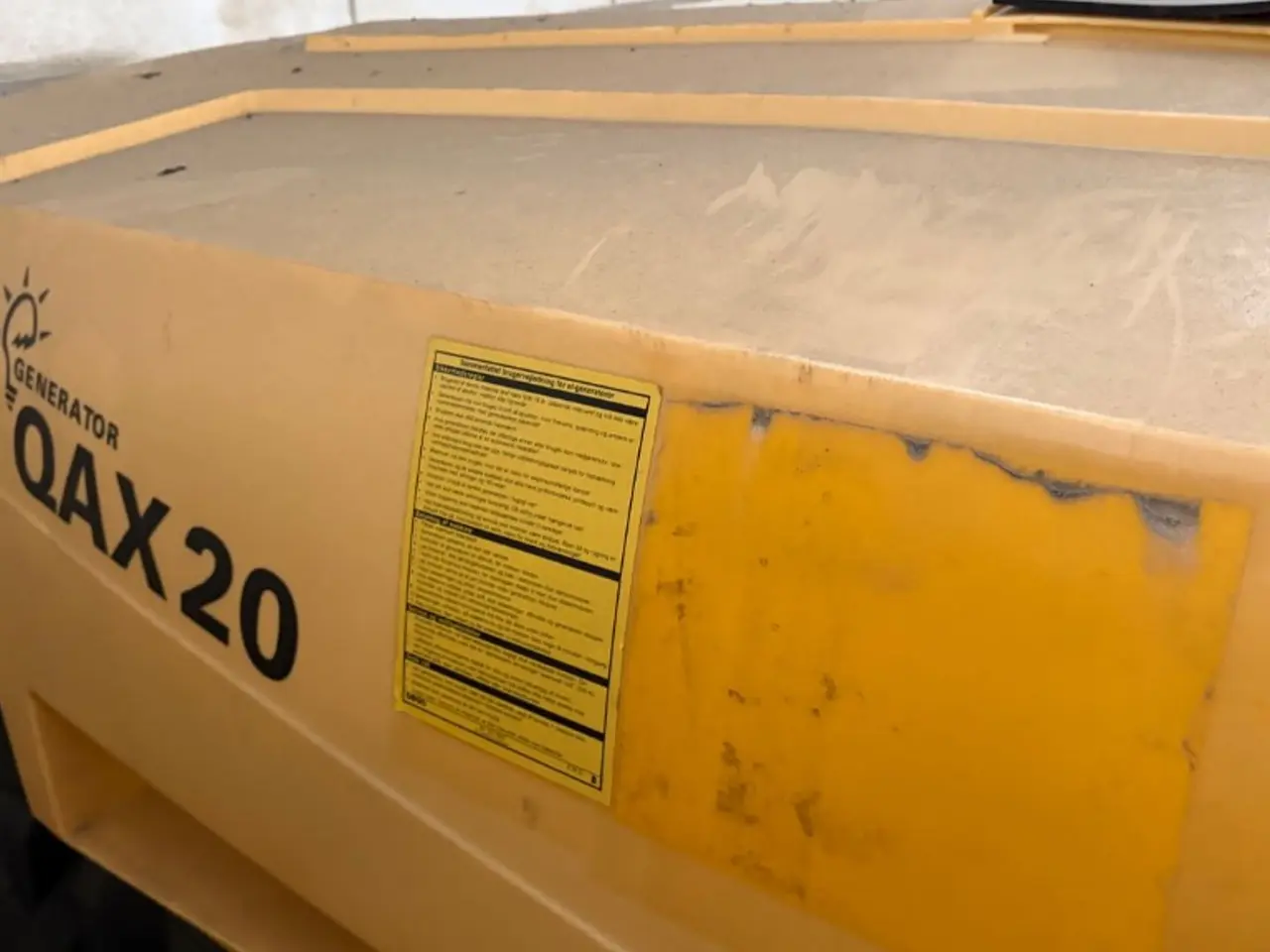 Billede 3 - Atlas Copco QAX 20 Mobil generator  20 kVA / 16 kW
