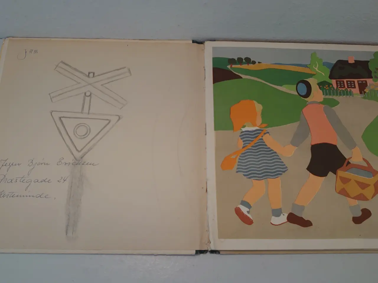 Billede 3 - Elline Eyermann Asisoff:Hos Moster Maren. Før 1948