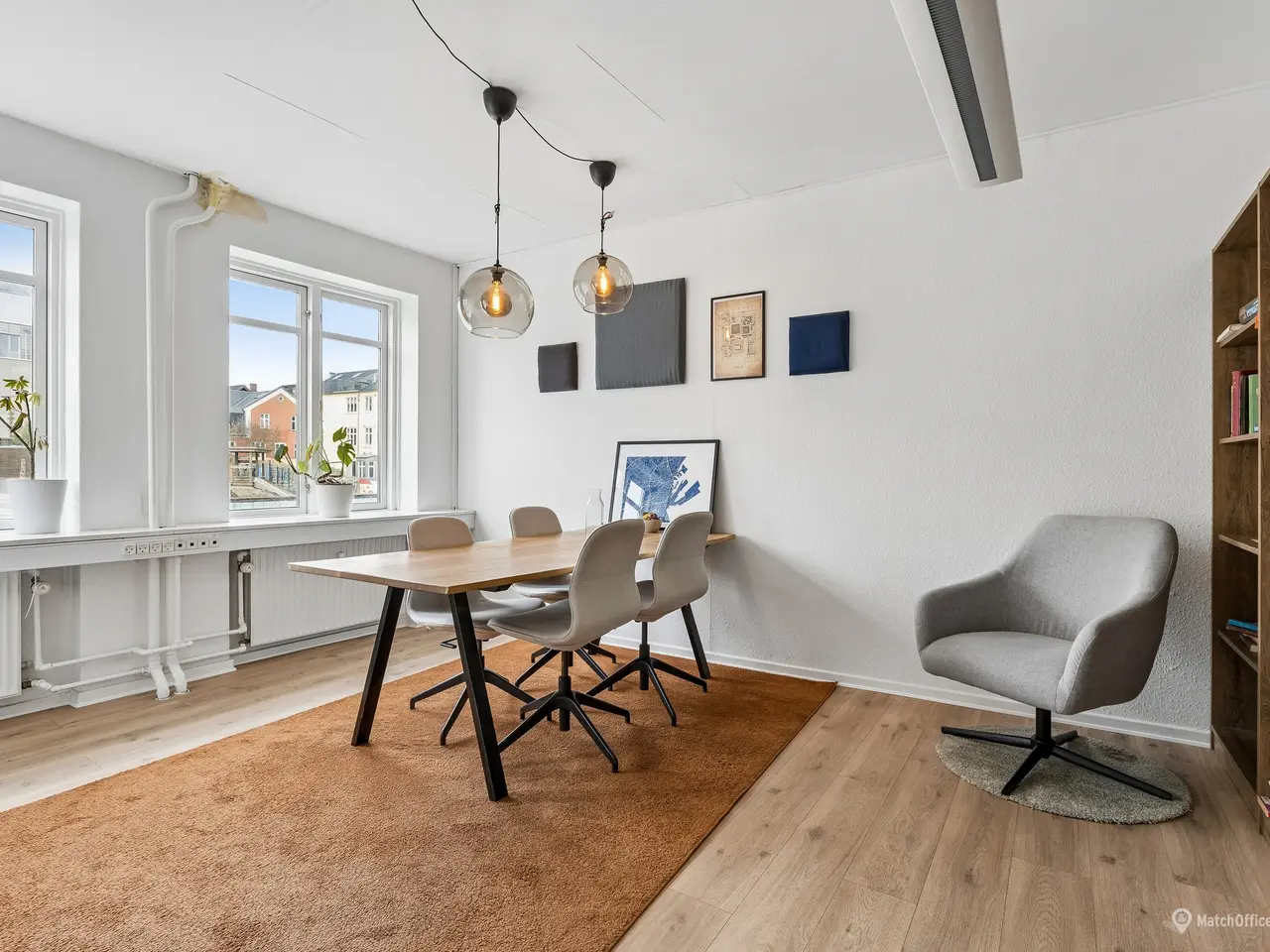 Billede 12 - Lyse. momsfritaget lokaler med fælles tagterrasse