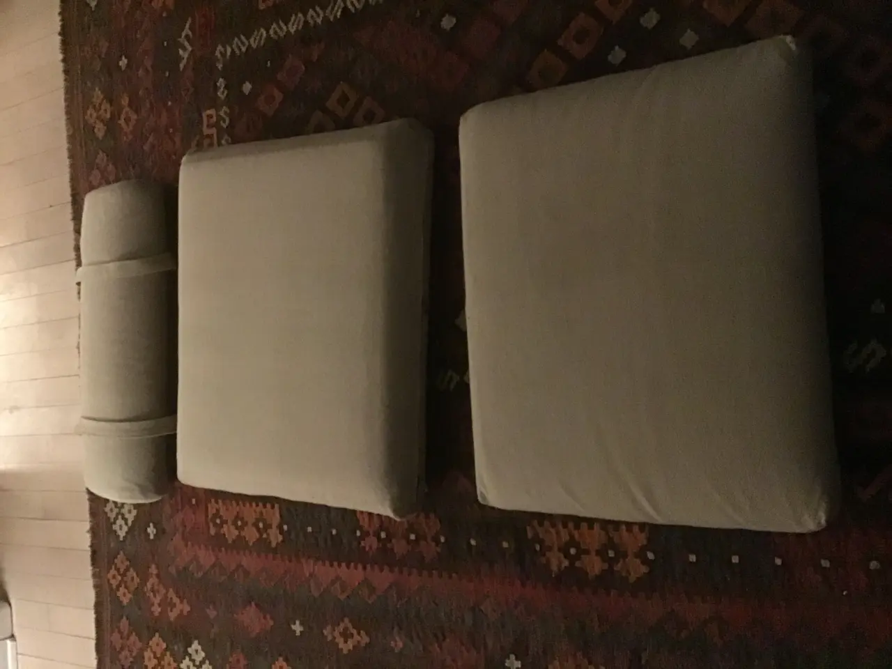 Billede 1 - Hyndesæt i beige uld til ge-375