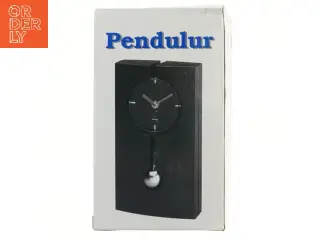 Kvarts pendulur ur (str. 18,5x10 cm)