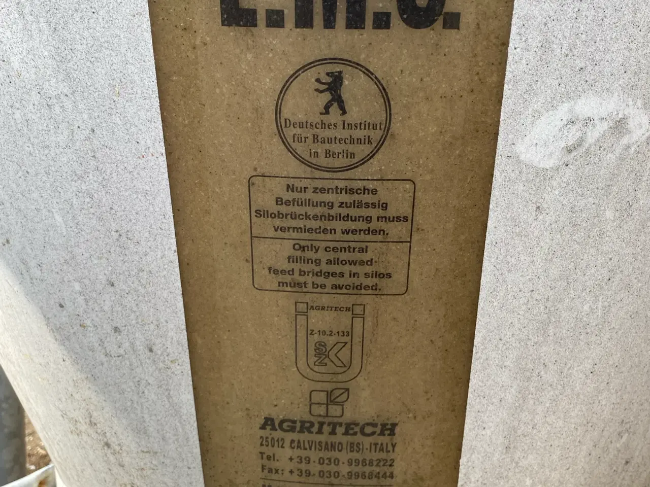 Billede 2 - Silo 31m3 / 20 tons 2 stk
