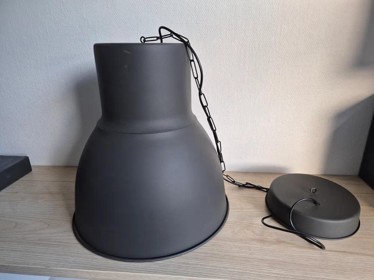 Billede 1 - STOR Lampe, 48cm i diameter og 48cm høj