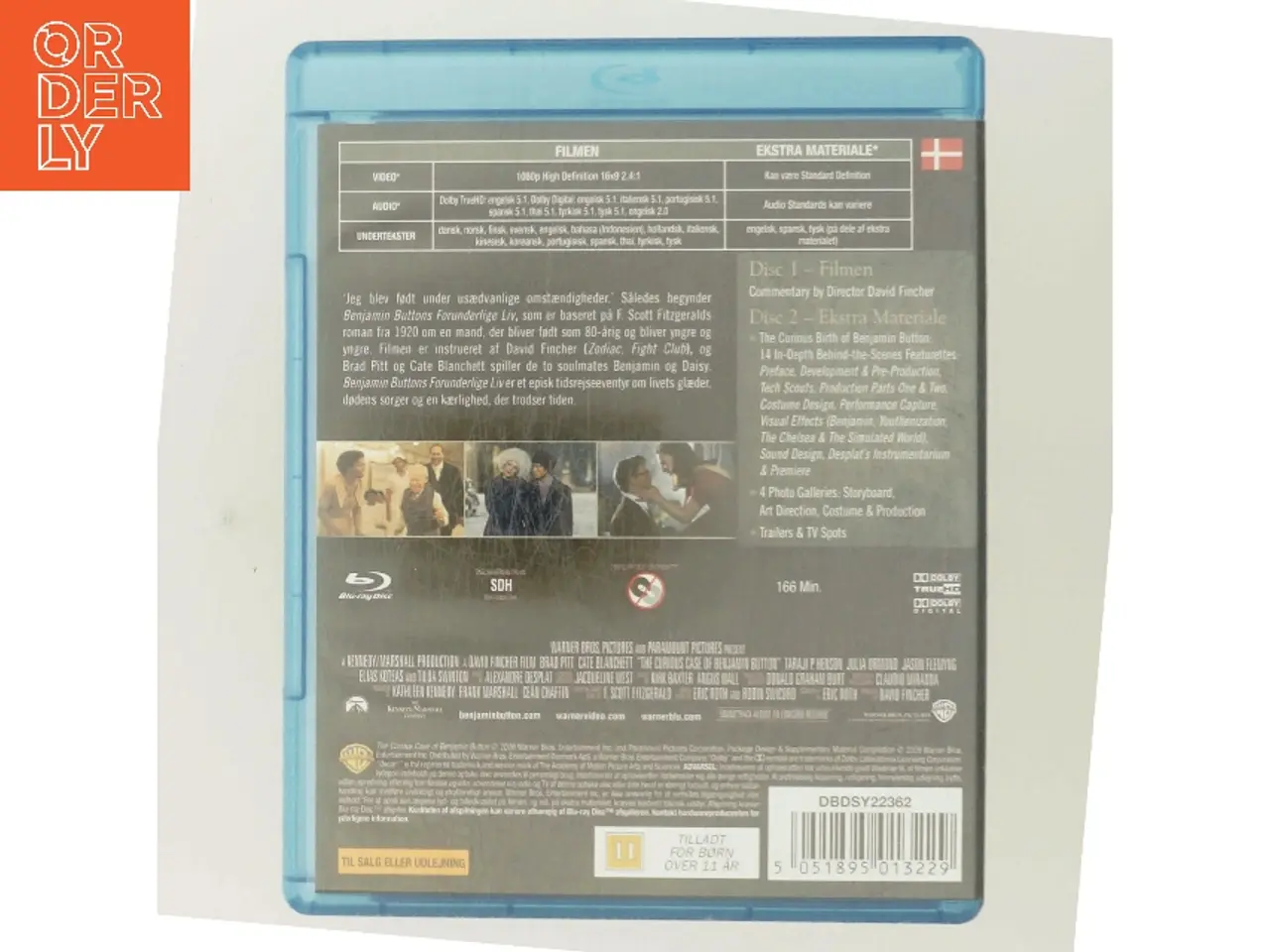 Billede 3 - Benjamin Buttons Forunderlige Liv med Brad Pitt (DVD)