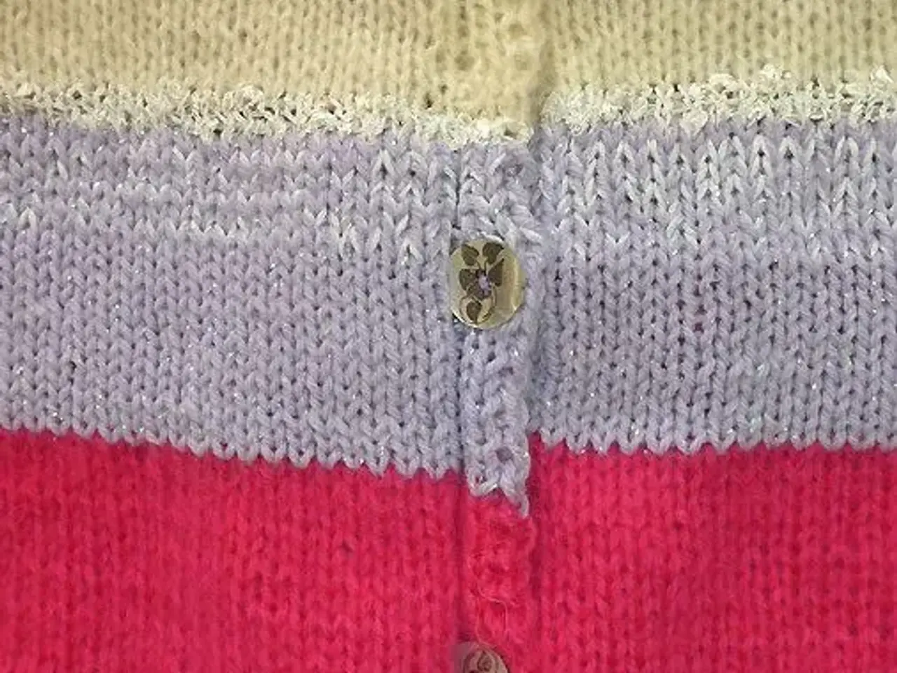 Billede 2 - Ny håndstrikket cardigan