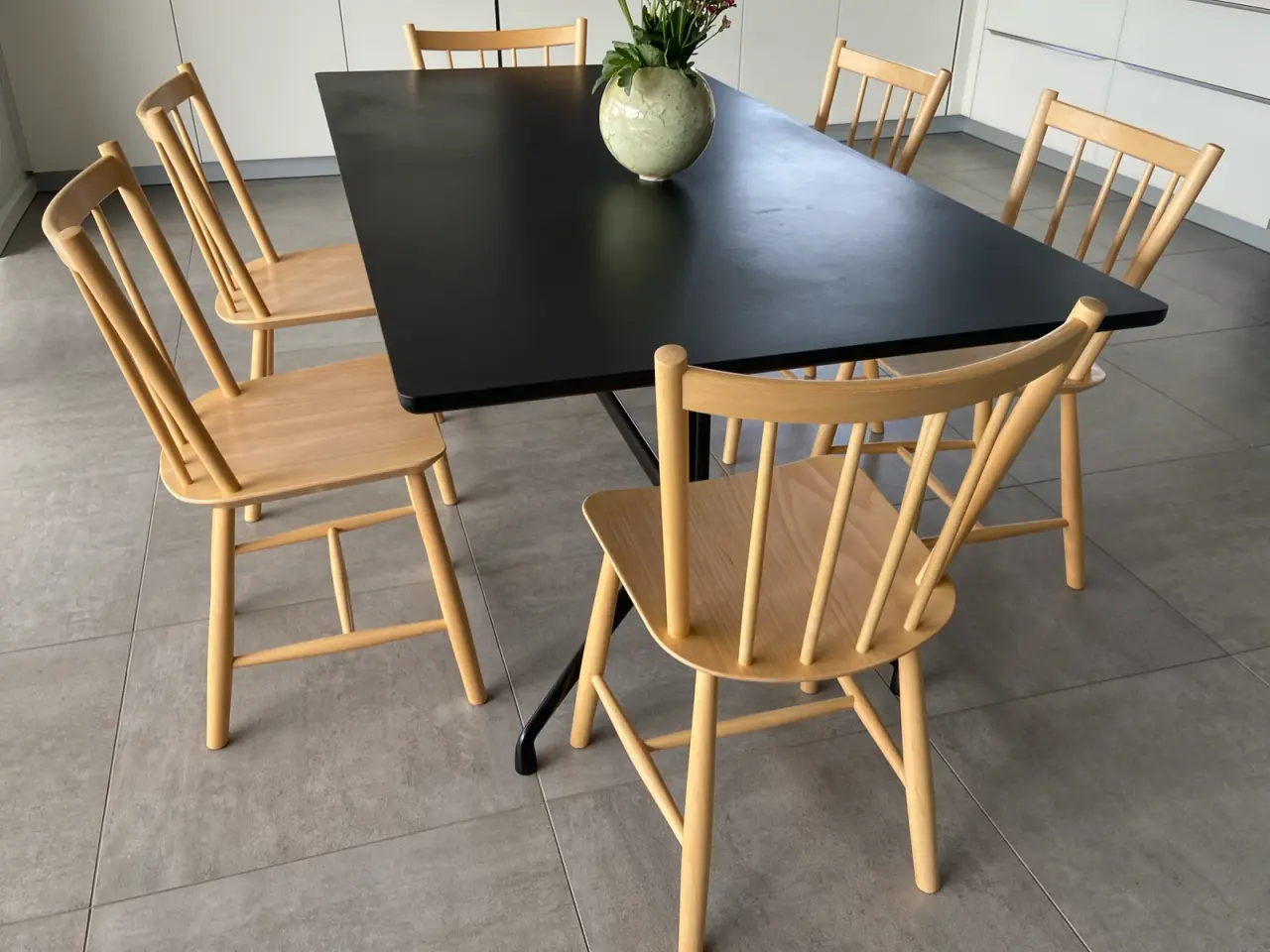 Billede 5 - 6 stk Børge Mogensen J41 HAY spisestuestole