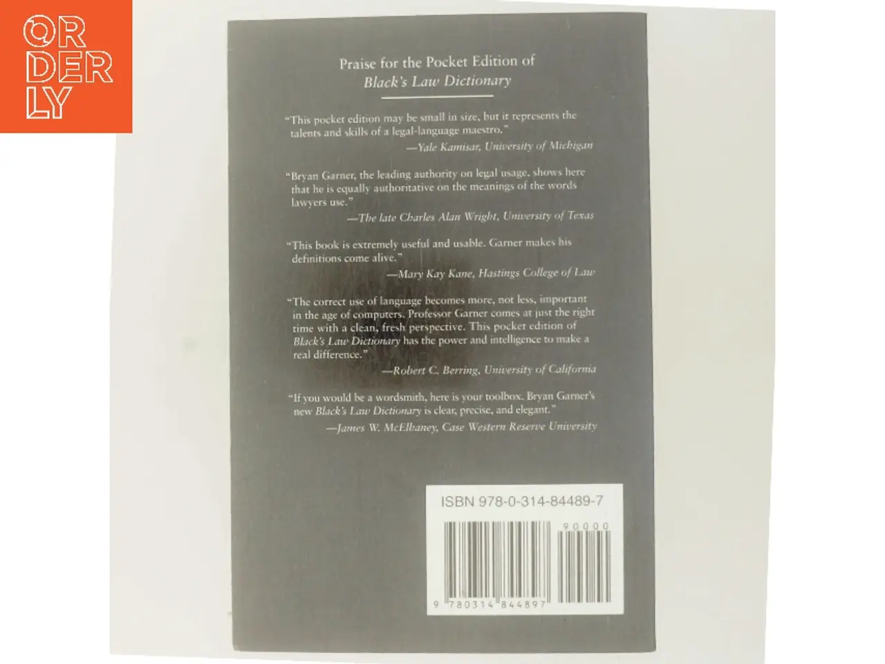 Billede 3 - Black's Law Dictionary af Henry Campbell Black (Bog)