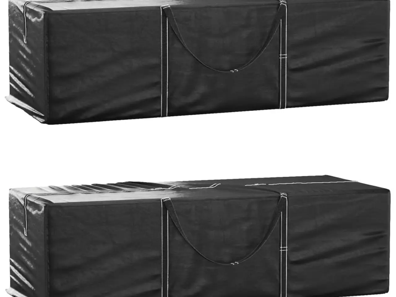 Billede 1 - Hyndeposer 2 stk. 135 x 40 x 55 cm - sort