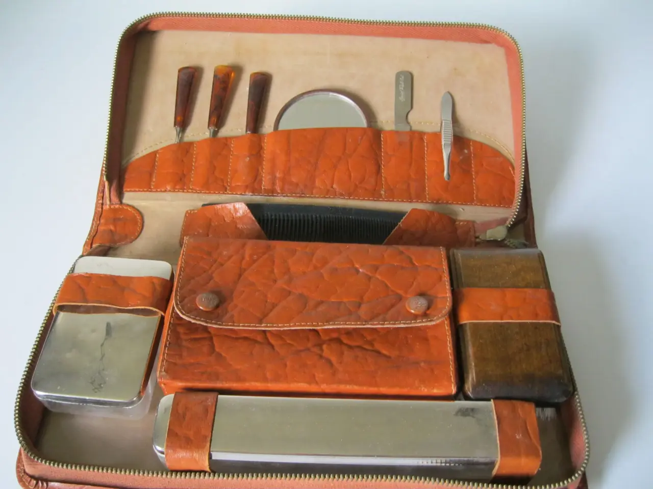 Billede 1 - Barbersæt  vintage  til veteranbilen