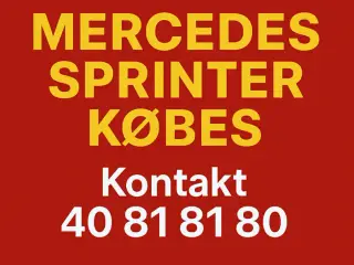 SPRINTER KØBES