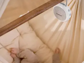🌙 MOONBOON TVILLING SLYNGEVUGGE – KOMPLET SÆT MED