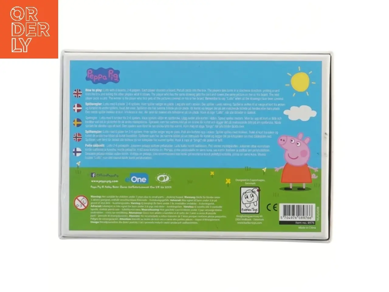 Billede 2 - Peppa Pig lotto spil fra Peppa Pig (str. 20x14 cm)