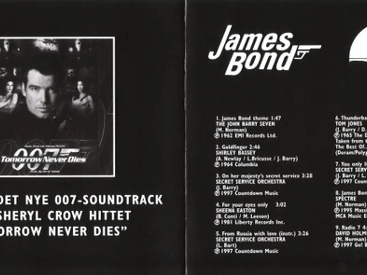 Billede 5 - Diverse kunstnere – James Bond Hits – CD