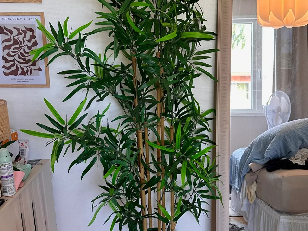 Billede 2 - Kunstig bambus potteplante 