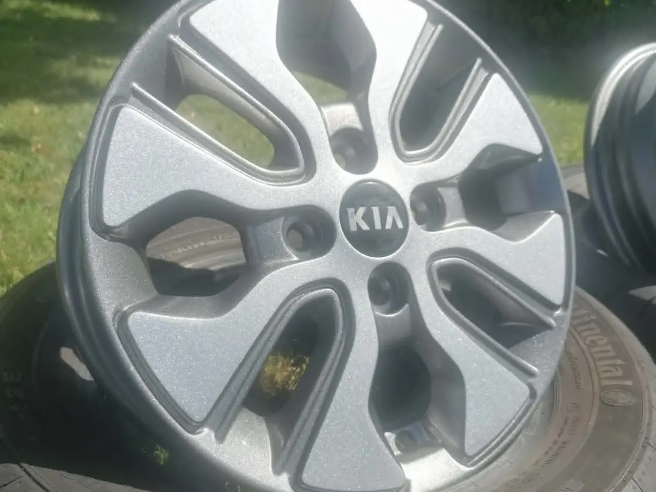 Billede 4 - Kia picanto fælge 