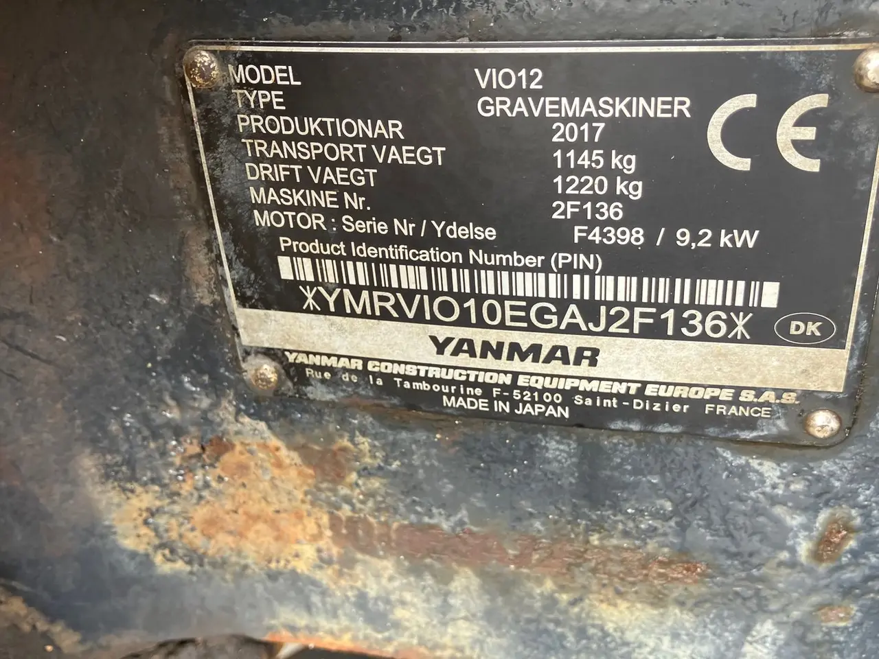 Billede 5 - Yanmar ViO 12 Yanmar VIO 12