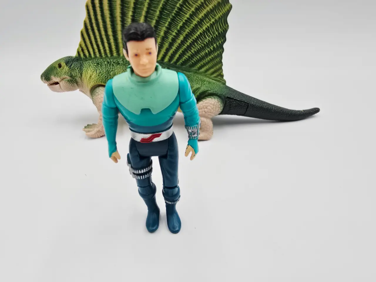 Billede 4 - Dino Riders Dimetrodon med figur