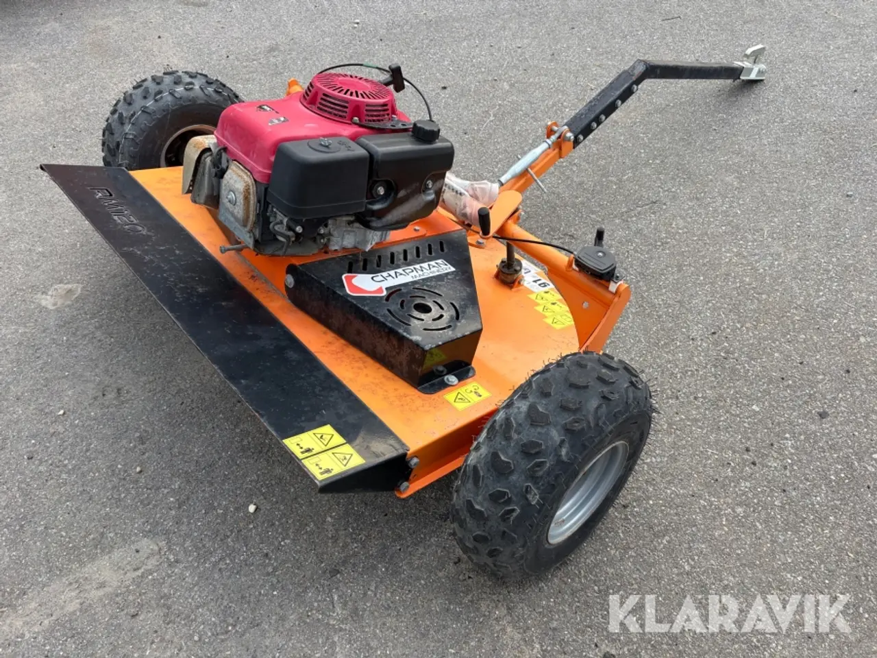 Billede 3 - Brakpudser / rotorklipper Chapman RM120 til kugletræk